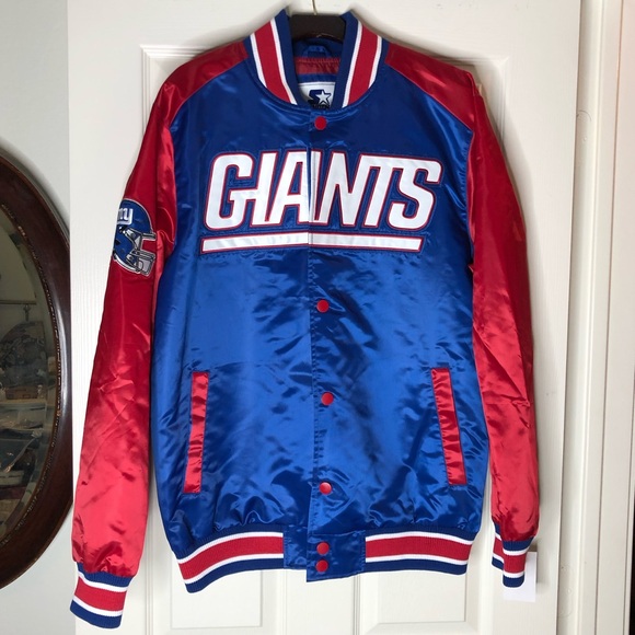 NY Giant Starter Satin Jacket NWT. - Picture 1 of 11